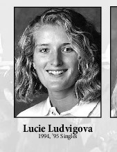 1995 womand tennis Lucie Ludvigova.jpg