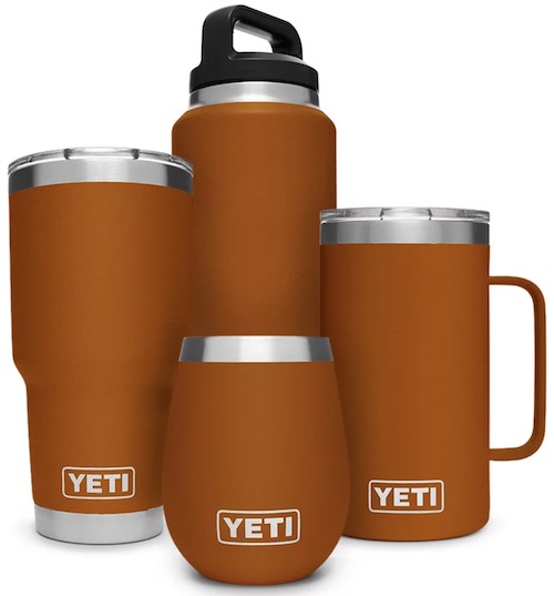 Yeti Rambler Ice Bucket ORANGE 🍊 PUMKIN HALLOWEEN OR HUNTING BEER DESERT  CLAY